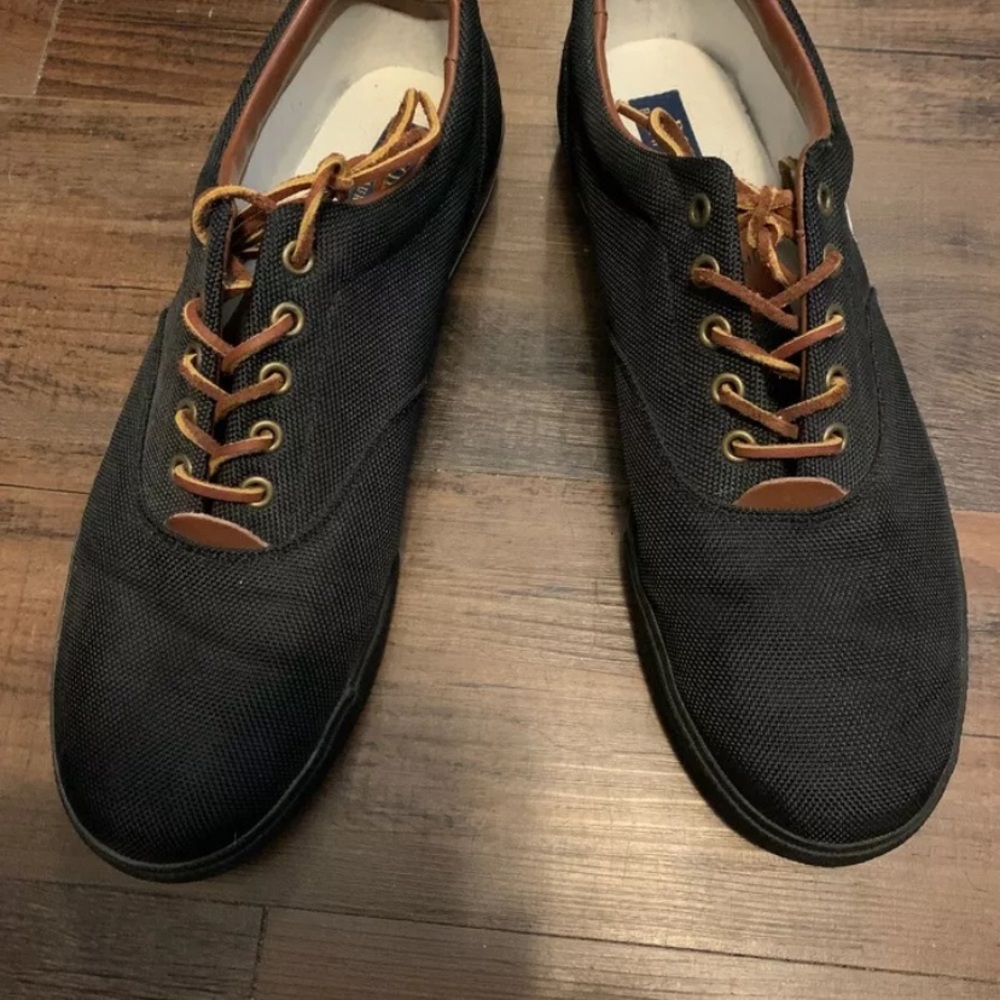 Polo by Ralph Lauren canvas Vaughn shoes size 13